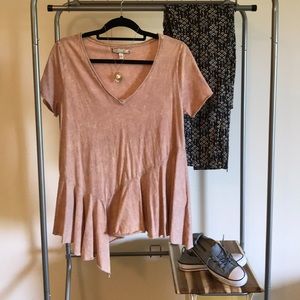 Eri & Ali (Anthropologie) Stagger Hem Tunic